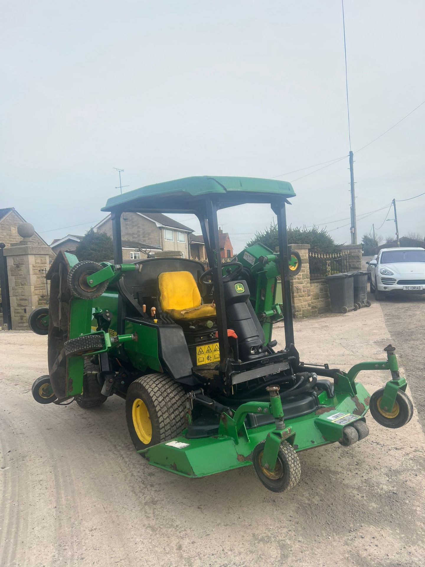 JOHN DEERE 1600 WAM TURBO BATWING MOWER, RUNS DRIVES AND CUTS *PLUS VAT*