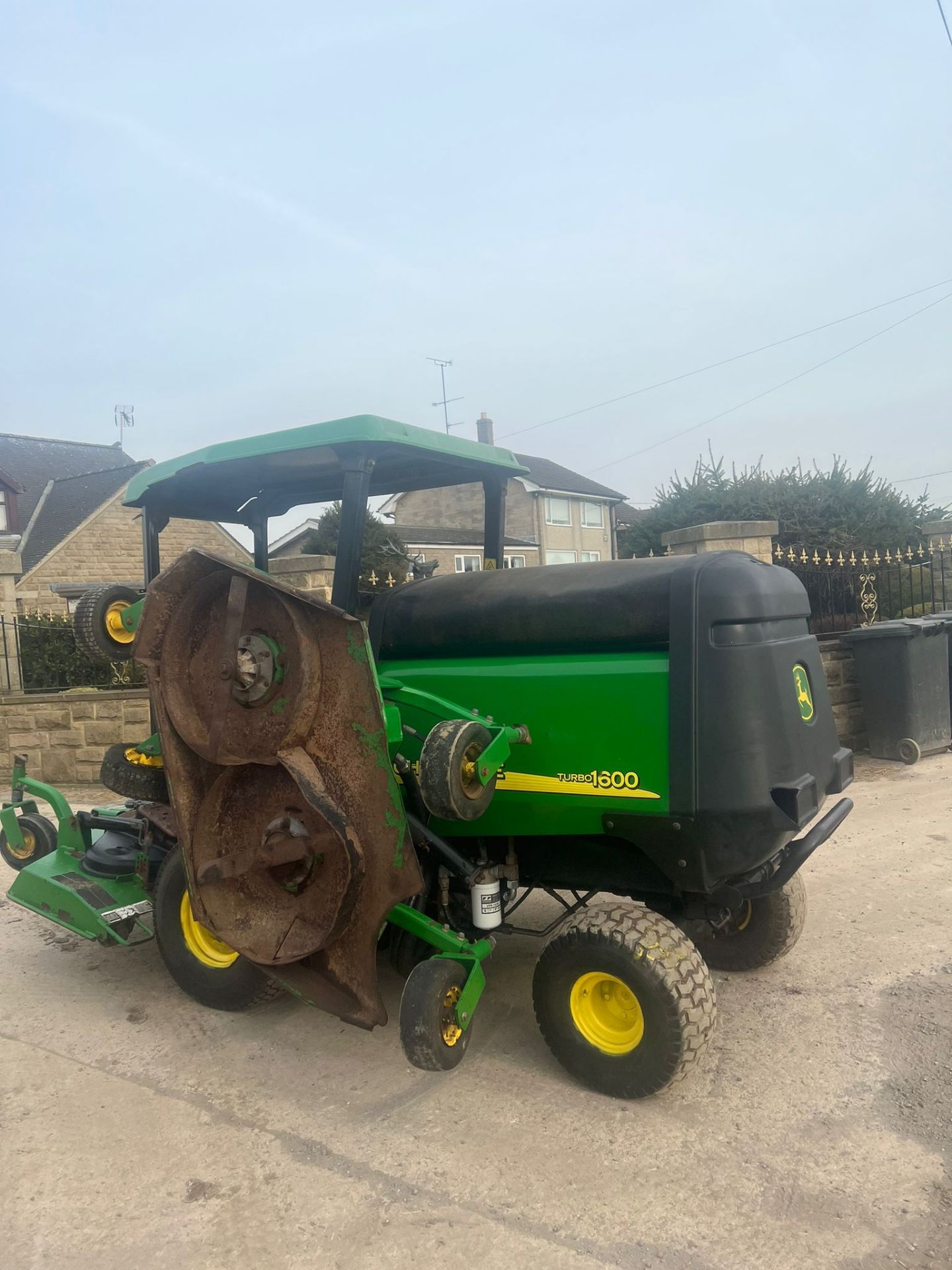 JOHN DEERE 1600 WAM TURBO BATWING MOWER, RUNS DRIVES AND CUTS *PLUS VAT* - Image 5 of 6