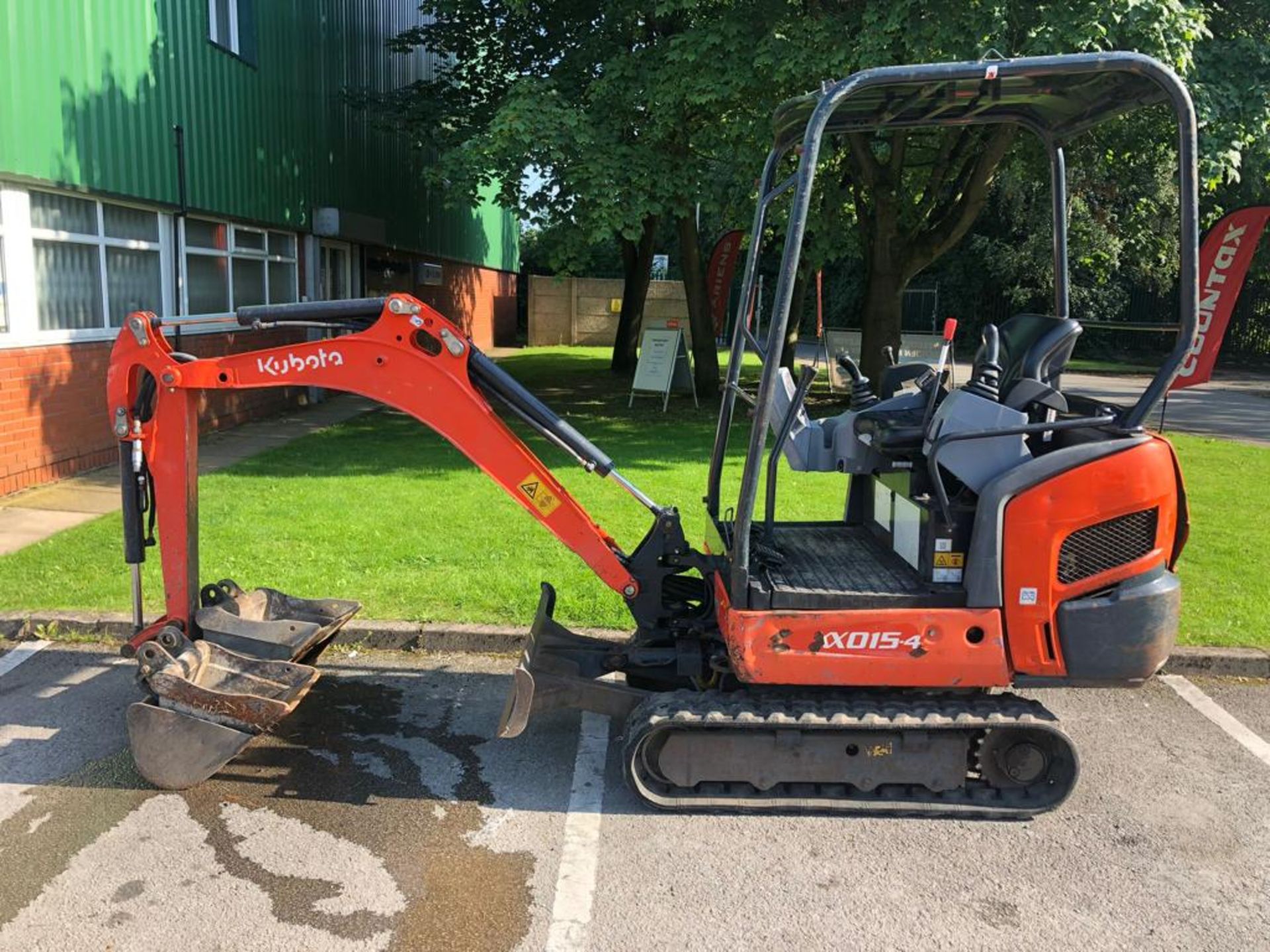 2015 KUBOTA KXO-15-4 1.5 TON DIGGER, RUNS DRIVES AND DIGS AS IT SHOULD, 2437 HOURS *PLUS VAT* - Image 7 of 7