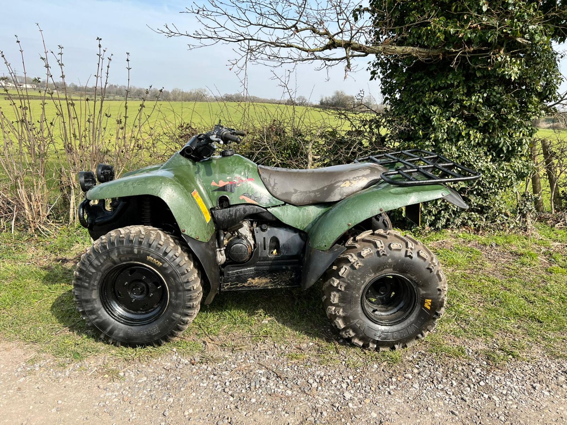 KAWASAKI KVF400 FARM QUAD BIKE, 4 WHEEL DRIVE, ROAD REGISTERED *PLUS VAT* - Image 3 of 16