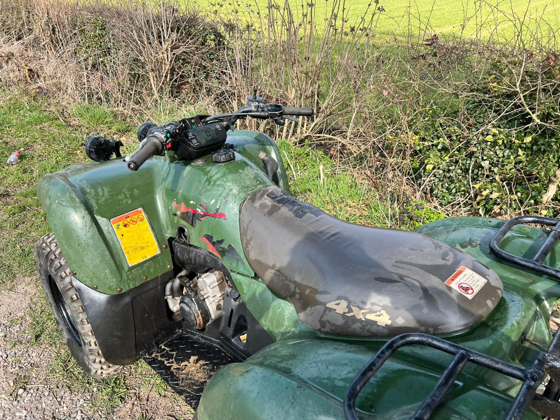 KAWASAKI KVF400 FARM QUAD BIKE, 4 WHEEL DRIVE, ROAD REGISTERED *PLUS VAT* - Image 14 of 16