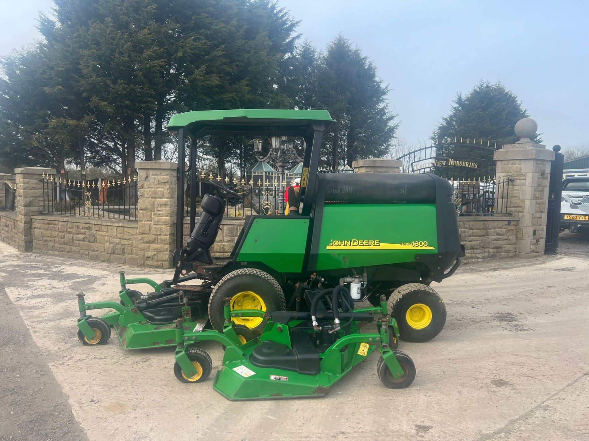 JOHN DEERE 1600 WAM TURBO BATWING MOWER, RUNS DRIVES AND CUTS *PLUS VAT* - Image 3 of 6