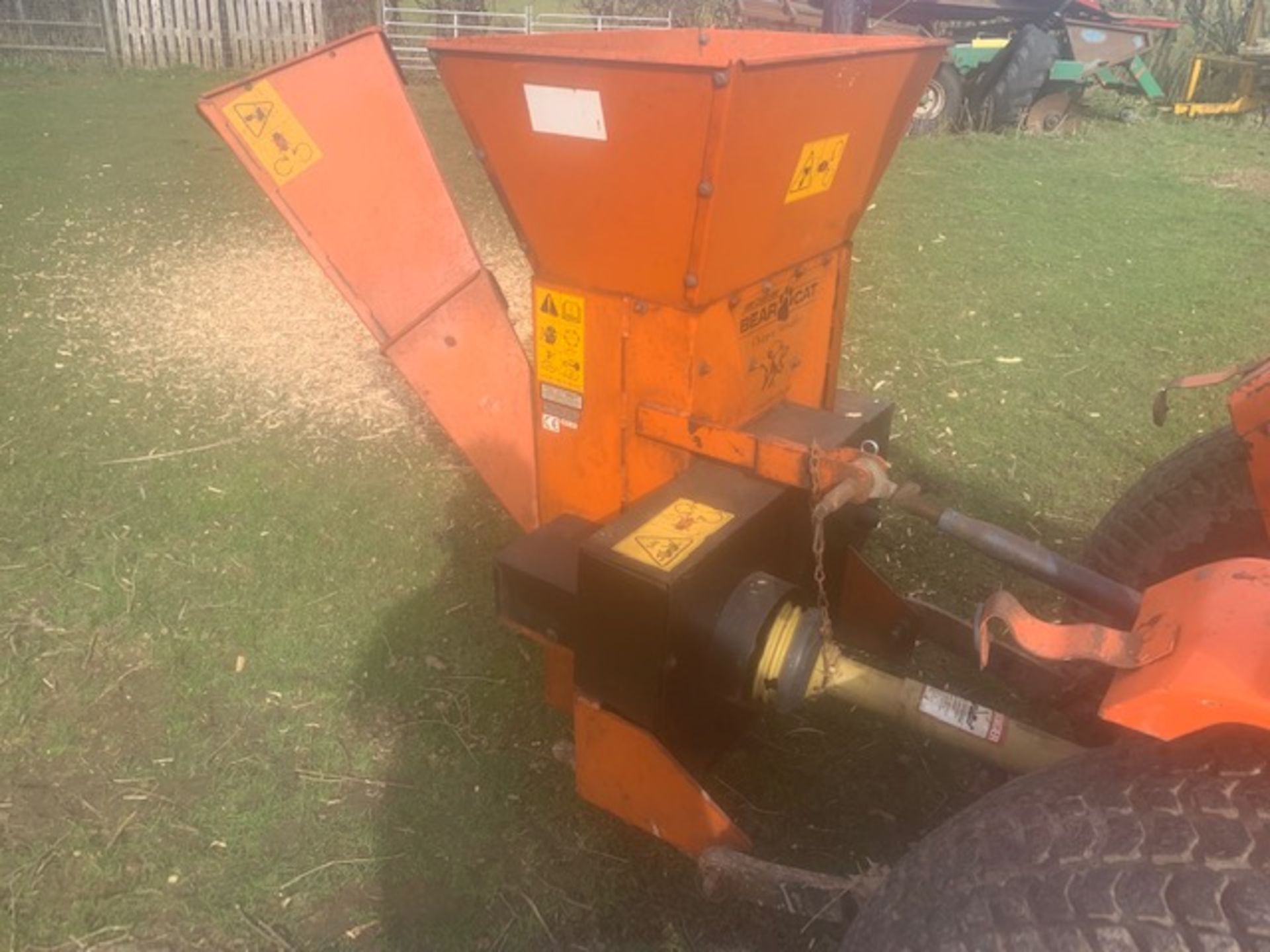 Bearcat chipper, model 554, works well, tidy order *PLUS VAT*