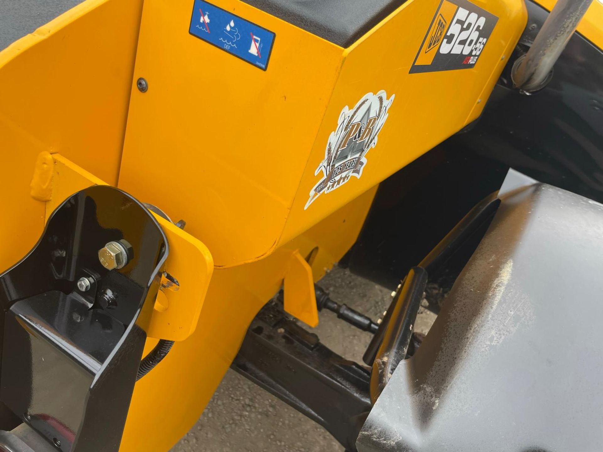 2019/69 JCB 526-56 AGRI PLUS TELEHANDLER, SHOWING A LOW AND GENUINE 750 HOURS *PLUS VAT* - Image 25 of 29