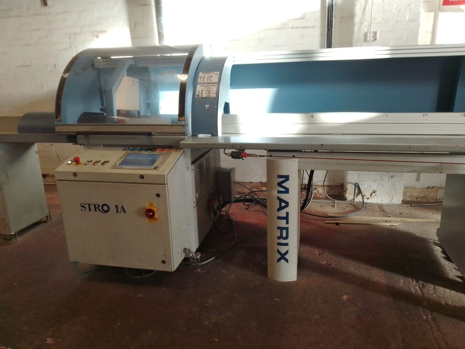 STROMAB MATRIX FAST 500 HIGH SPEED AUTOMATIC CROSSCUT SAW, 6 METRE BED *PLUS VAT* - Image 4 of 9
