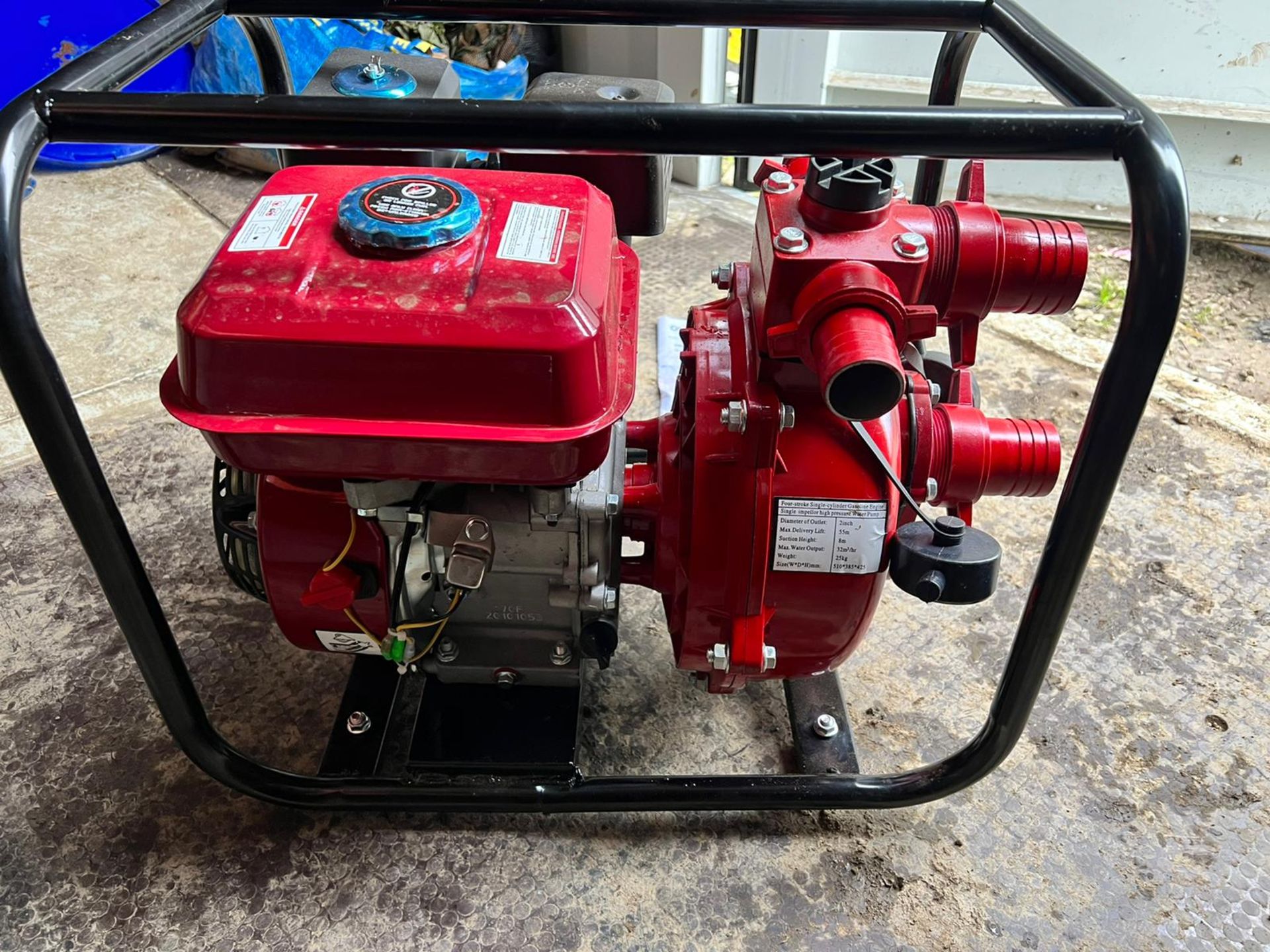 New And Unused LBHP20 High Pressure 2” Water Pump, 7HP Petrol Engine *PLUS VAT* - Image 9 of 11
