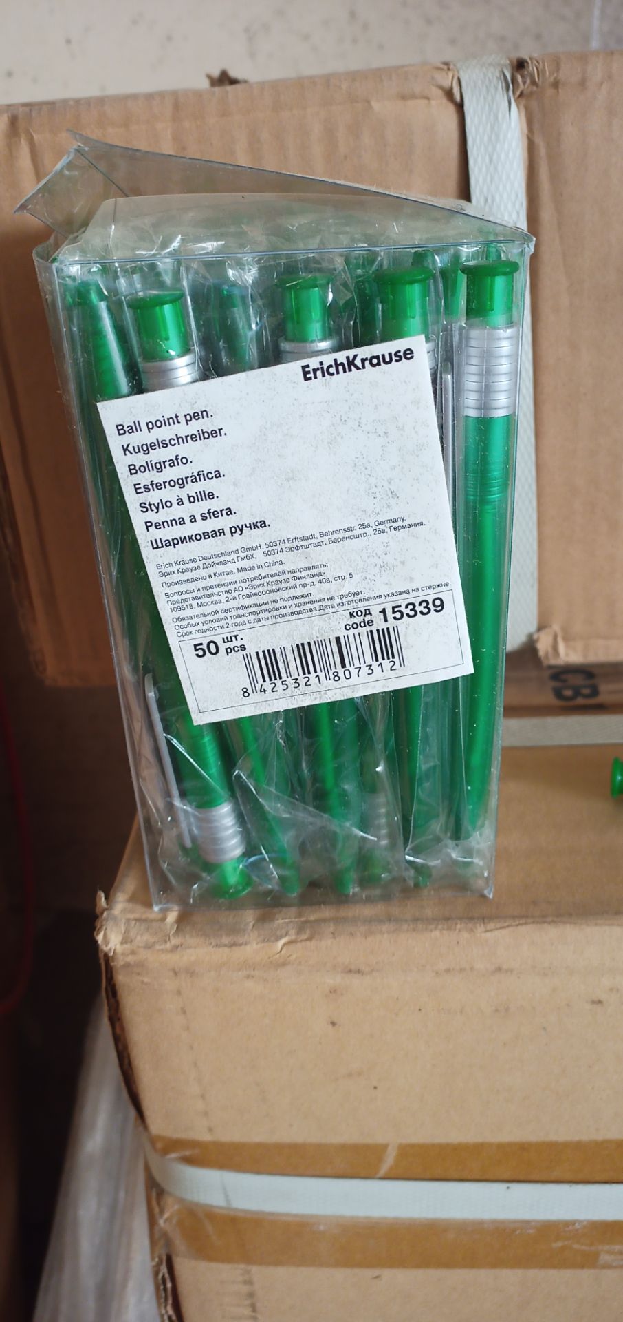 1000 x BRAND NEW AND SEALED PENS, BOXED *PLUS VAT*