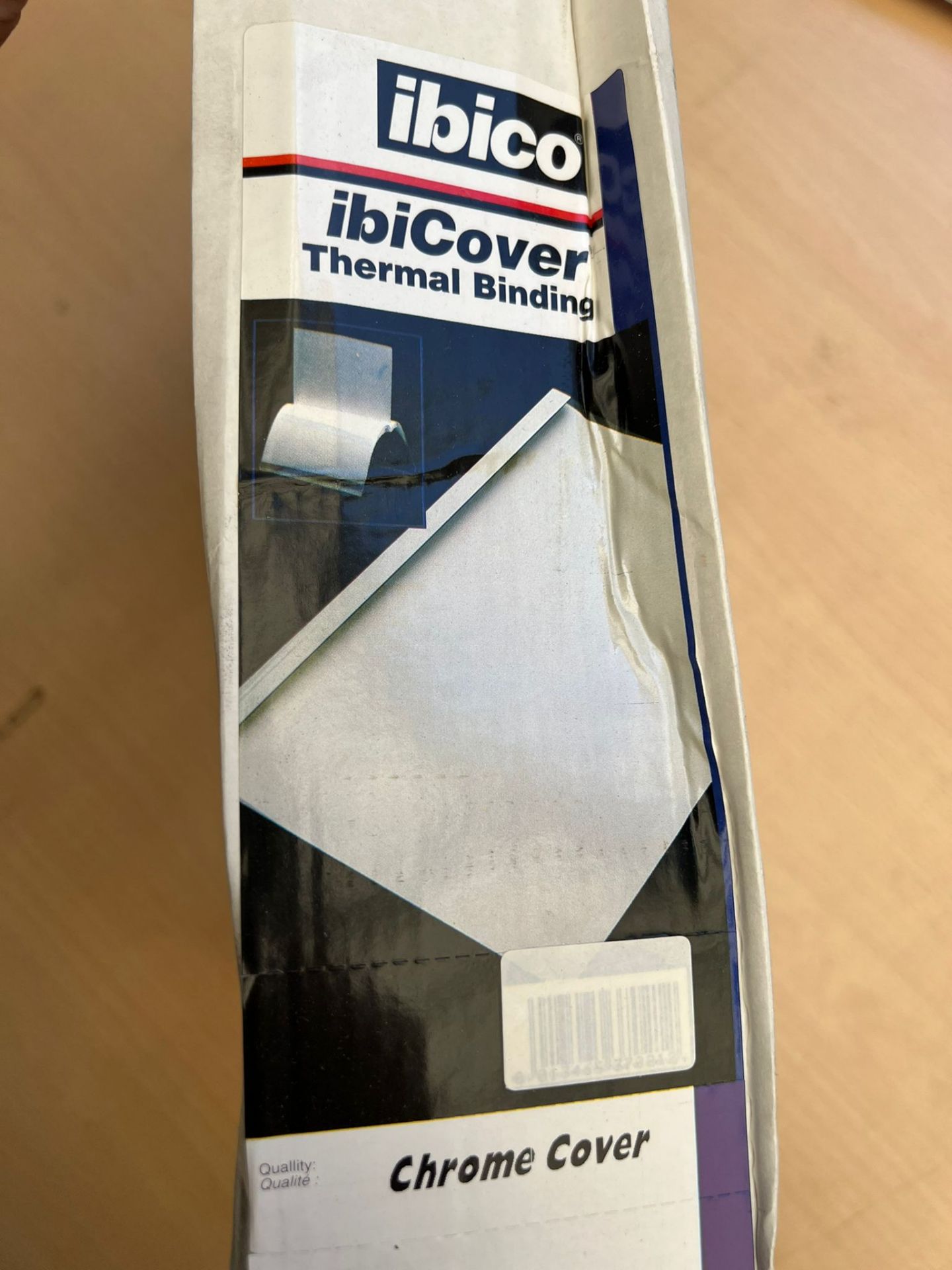 10 boxes of 15 Ibico Ibicover Thermal Binding, chrome cover *PLUS VAT* - Image 2 of 3