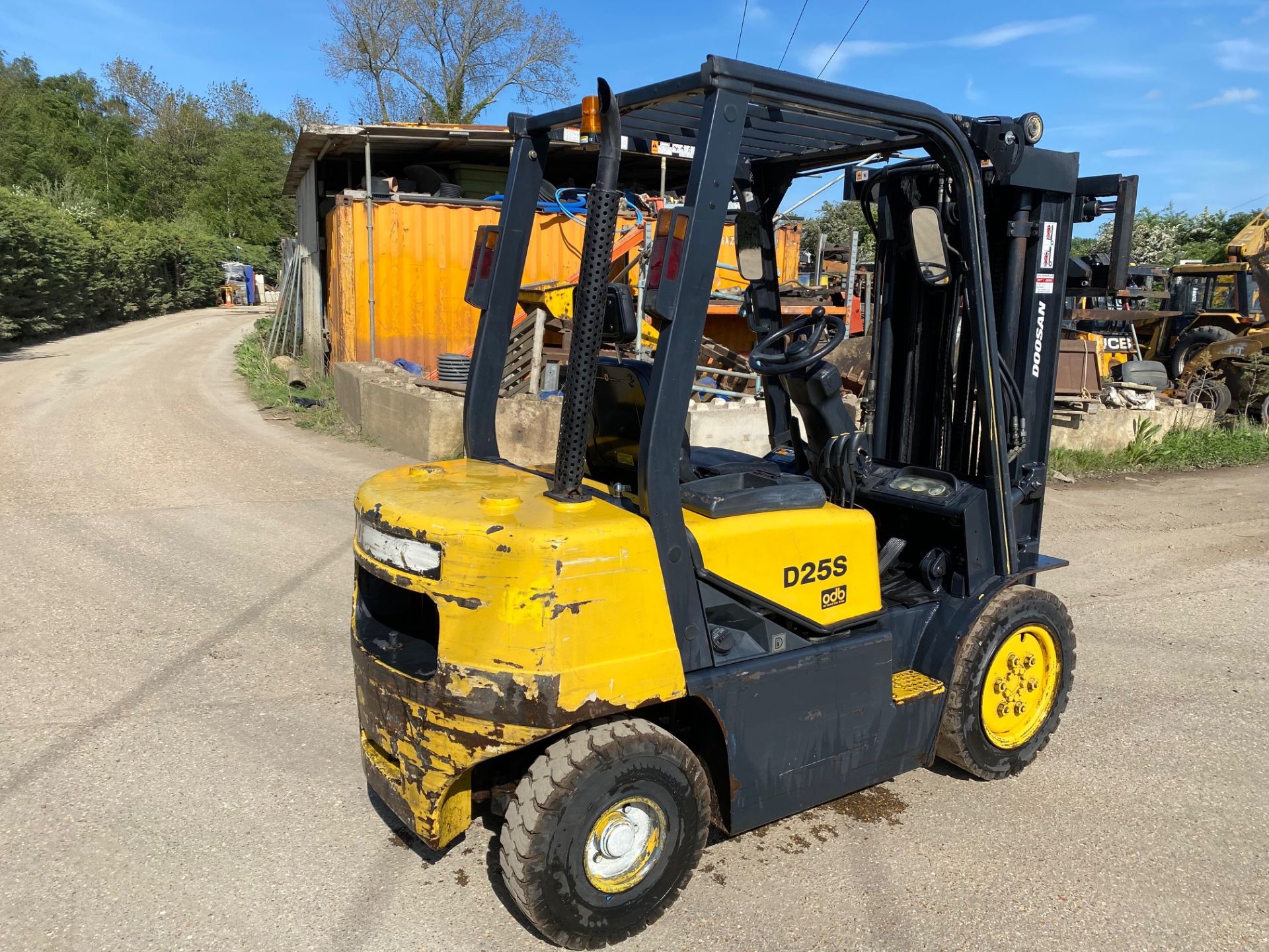 2006 Doosan DS25 2.5 ton lift forklift, 8900 hours, Cummins engine *PLUS VAT* - Image 3 of 5