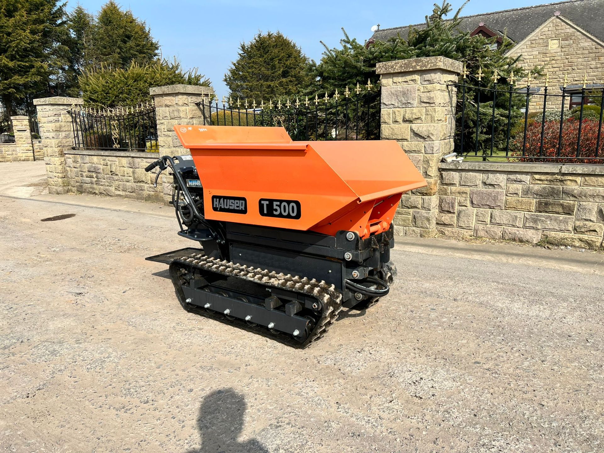 New And Unused Hauser T500 Stand On/Walk Behind Tracked Dumper *PLUS VAT* - Image 3 of 11