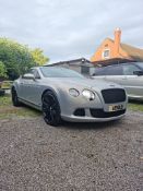 DCL - 2013 BENTLEY CONTINENTAL GT SPEED AUTO GREY COUPE, 56k miles, 626 BHP, 5998 cc PETROL