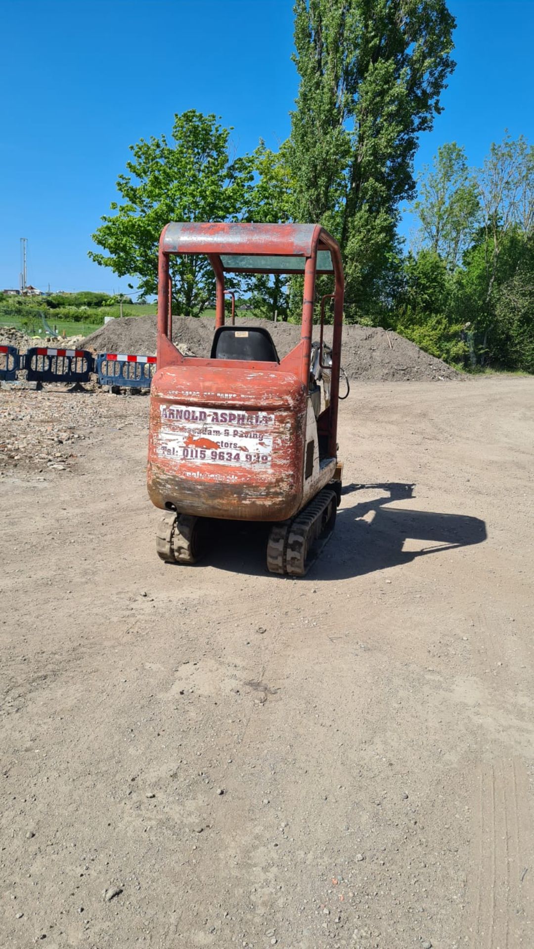 2005 Bobcat 320G 1.5 ton mini digger 3473 hours good working, 3 Cylinder Diesel engine *PLUS VAT - Image 4 of 12