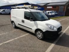 2014 FIAT DOBLO 16V MULTIJET WHITE PANEL VAN, 72K MILES WITH FSH *PLUS VAT*