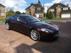 2015 ASTON MARTIN RAPIDE S V12 AUTO RED HATCHBACK, 15400 MILES, SHOWROOM CONDITION