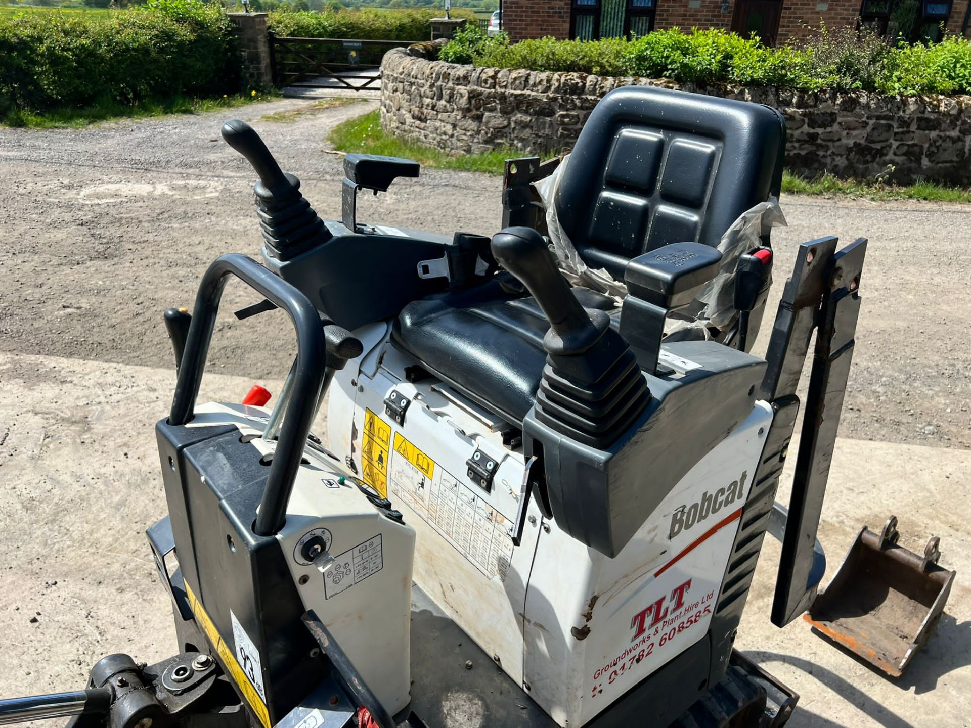 2020 Bobcat E10Z 1 Ton Mini Digger, Showing A Low 1127 Hours!X2 Buckets, Rubber Tracks "PLUS VAT" - Image 26 of 36