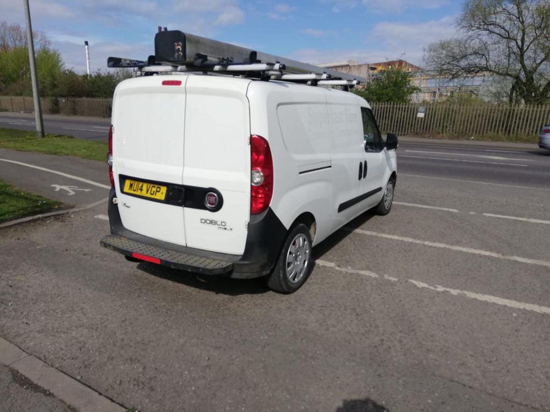 2014 FIAT DOBLO 16V MULTIJET WHITE PANEL VAN, 72K MILES WITH FSH *PLUS VAT* - Image 6 of 9