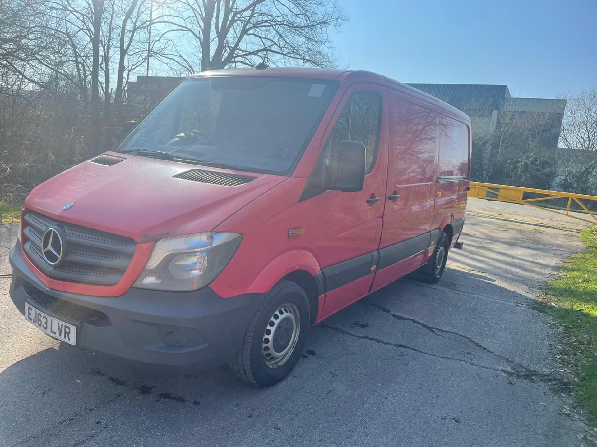 2013/63 MERCEDES-BENZ SPRINTER 313 CDI RED PANEL VAN *NO VAT* - Image 3 of 19