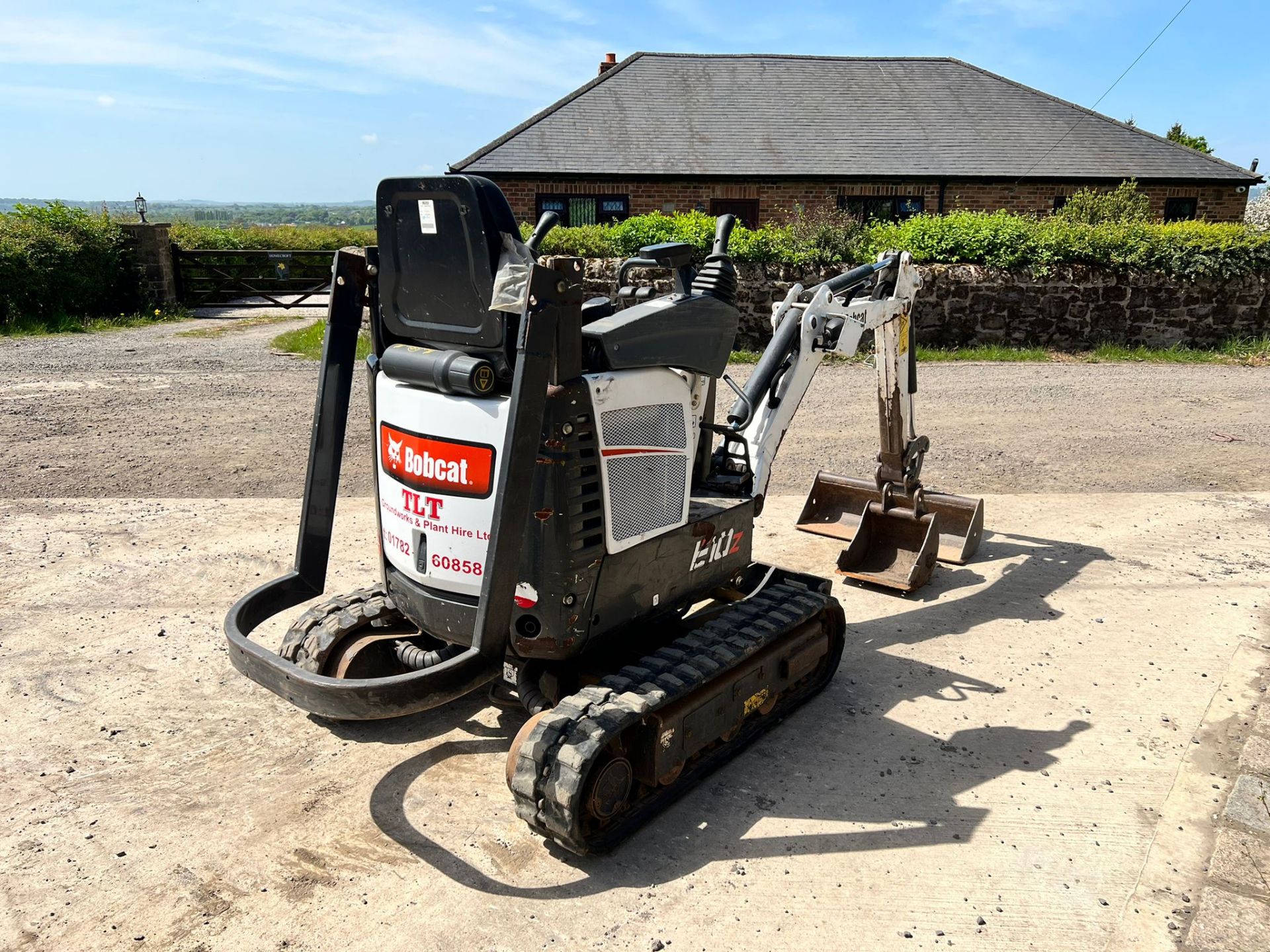 2020 Bobcat E10Z 1 Ton Mini Digger, Showing A Low 1127 Hours!X2 Buckets, Rubber Tracks "PLUS VAT" - Image 11 of 36