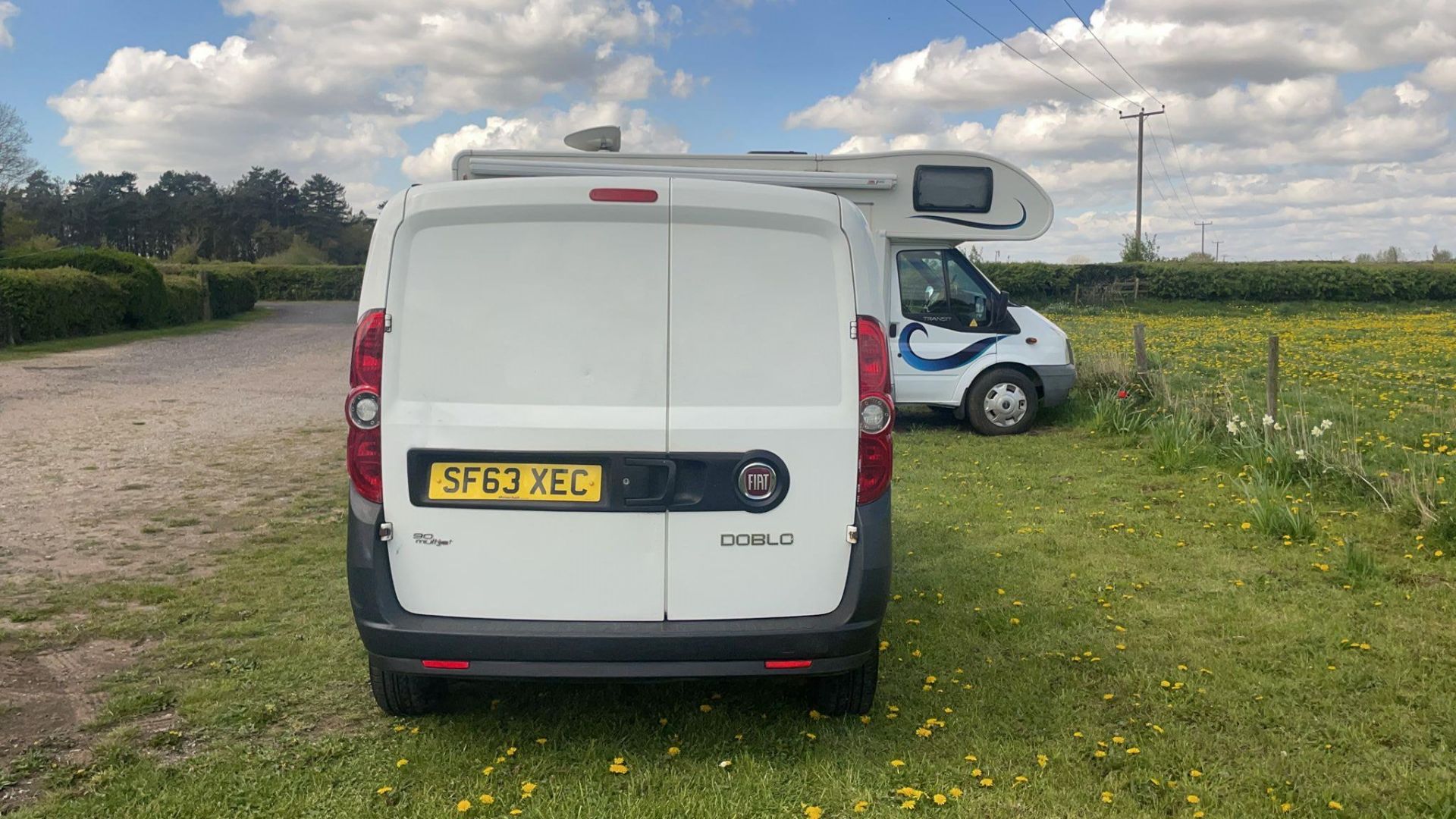 2013/63 FIAT DOBLO 16V MULTIJET SWB WHITE PANEL VAN, 111,847 MILES *NO VAT* - Image 7 of 13