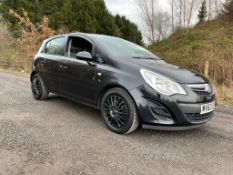 2012/62 VAUXHALL CORSA EXC-IV AC CDTIEFLEX BLACK HATCHBACK, SPARES OR REPAIRS *NO VAT*