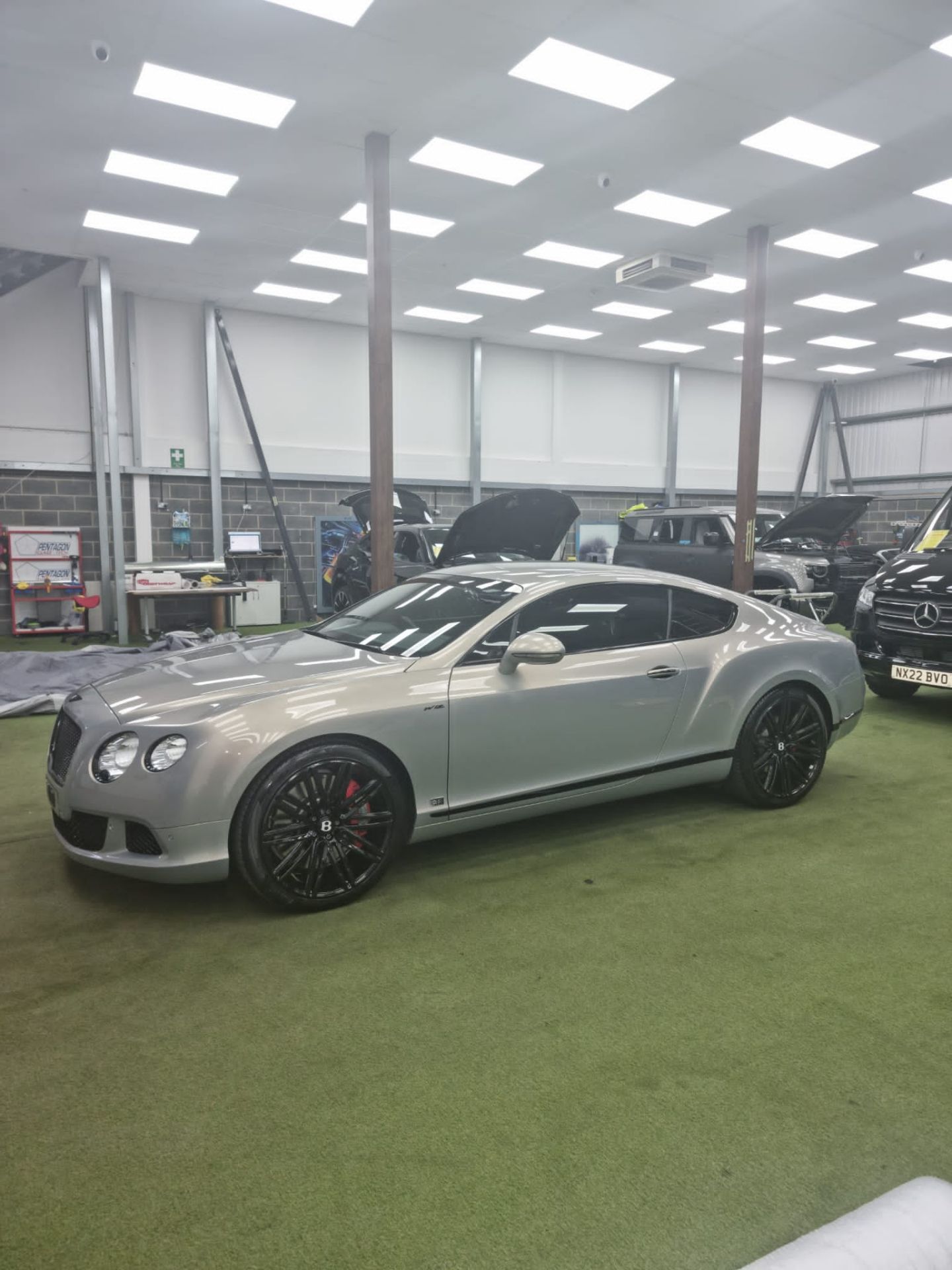 DCL - 2013 BENTLEY CONTINENTAL GT SPEED AUTO GREY COUPE, 56k miles, 626 BHP, 5998 cc PETROL - Image 8 of 16