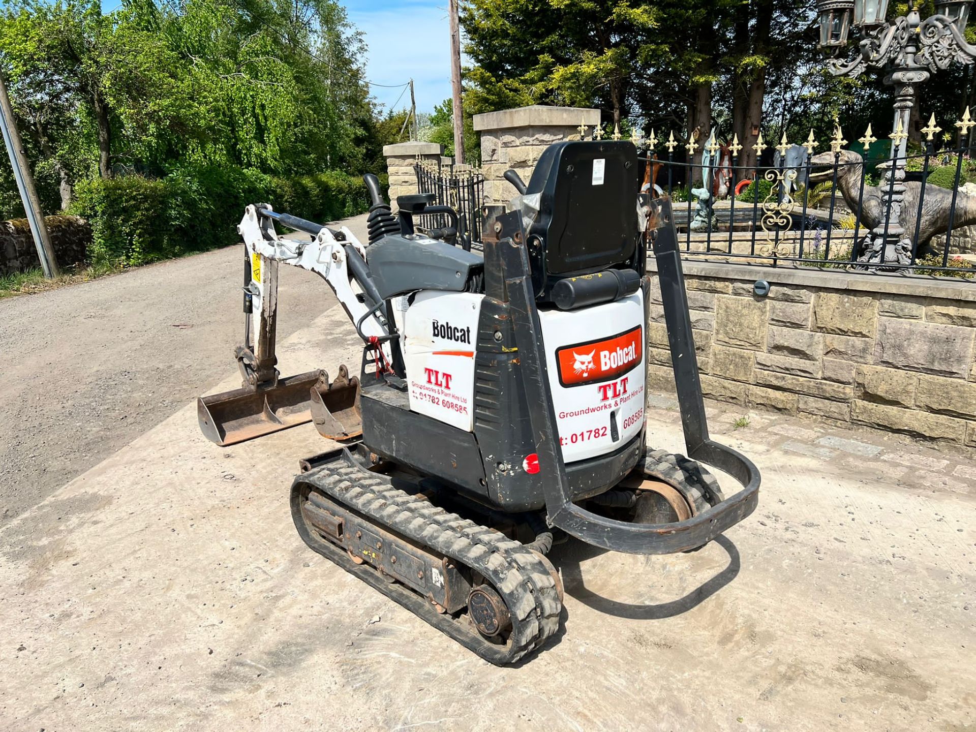 2020 Bobcat E10Z 1 Ton Mini Digger, Showing A Low 1127 Hours!X2 Buckets, Rubber Tracks "PLUS VAT" - Image 10 of 36