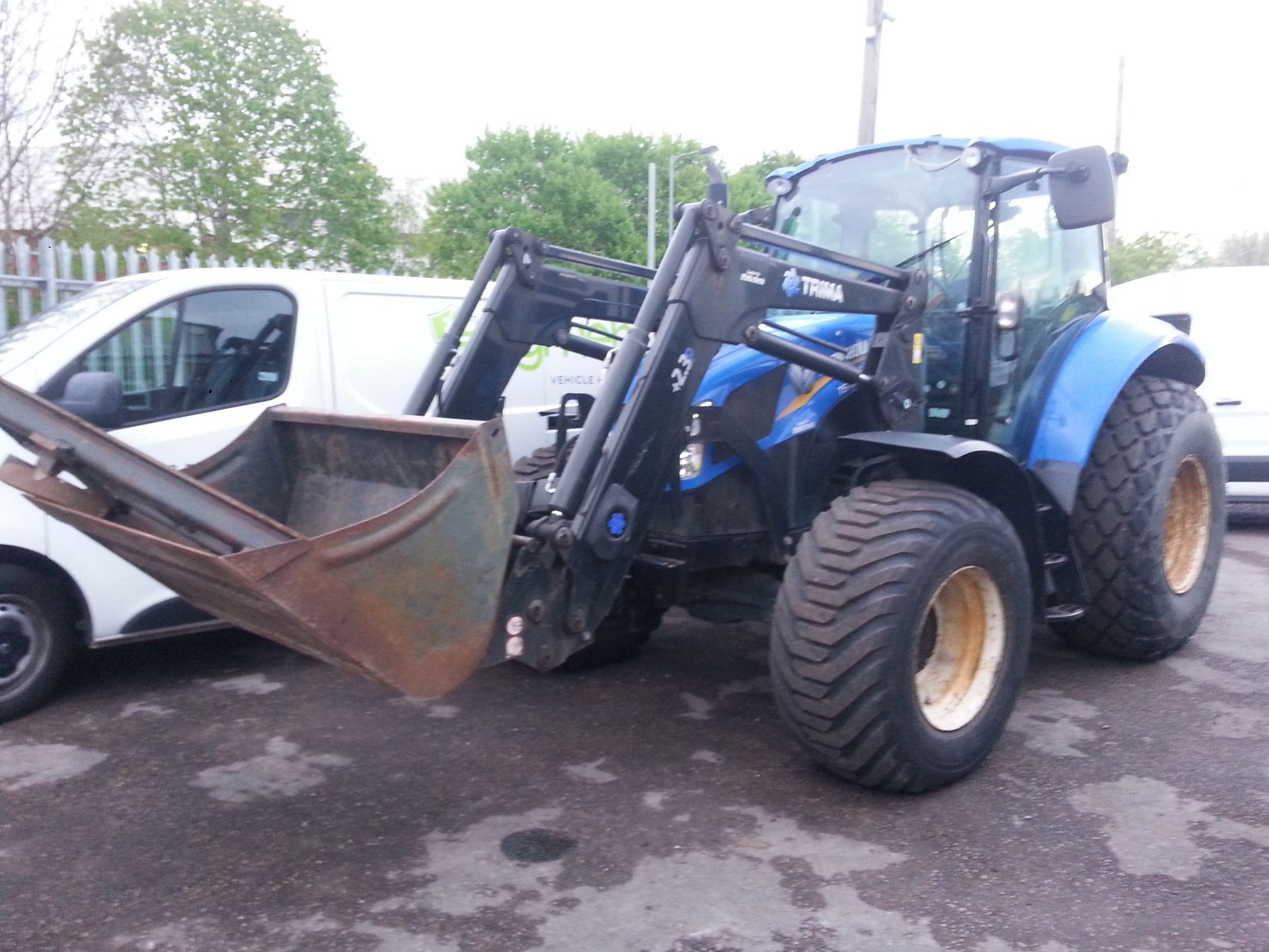 NEW HOLLAND T5.105 TRACTOR, 63 PLATE, 4WD, 6460 HOURS WARRANTED *PLUS VAT* - Image 3 of 5
