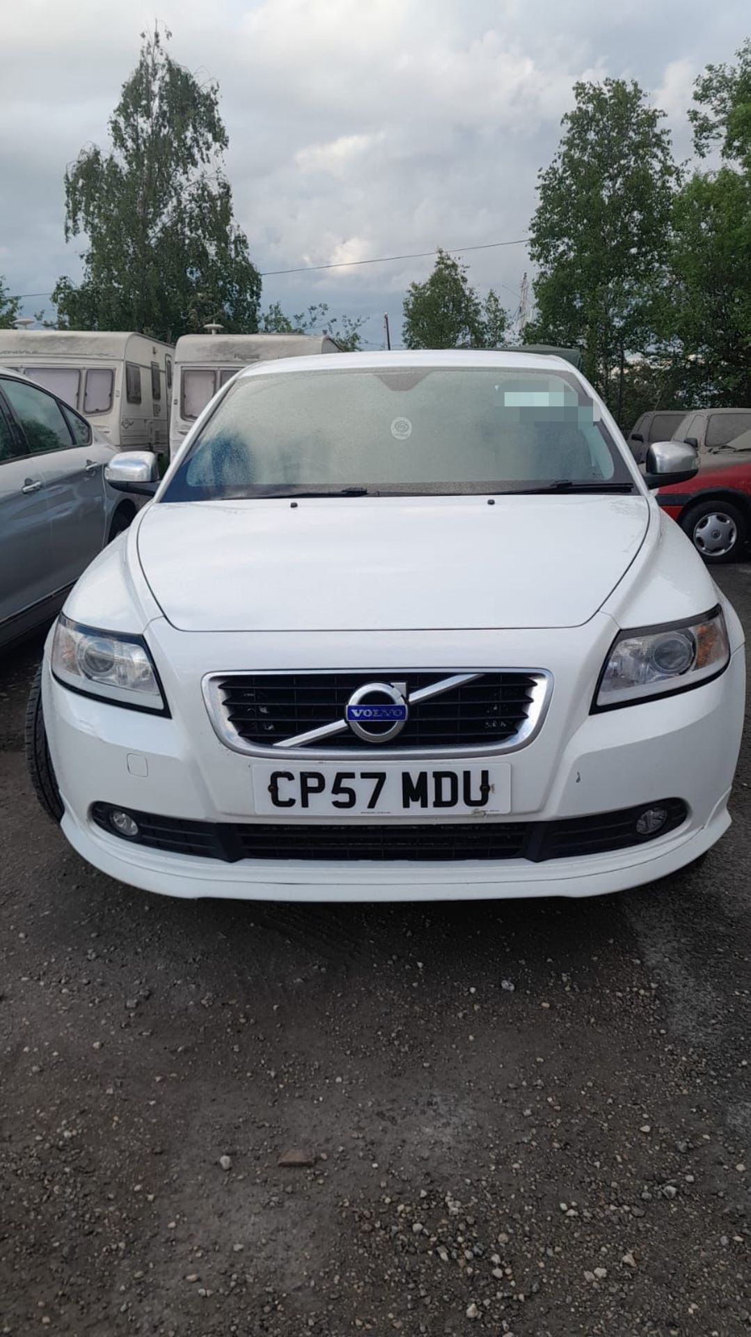 2007/57 VOLVO S40 SE SPORT T5 WHITE SALOON, 94K MILES, HEATED SEATS *NO VAT* - Image 6 of 7