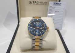 TAG HEUER BI METAL SWISS MENS WATCH Formula 1 WITH BOX NO VAT