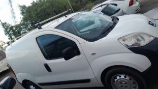 2012/61 PEUGEOT BIPPER S HDI white panel van, 124k Miles, low miles for the year *NO VAT*