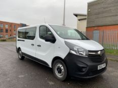 2015 VAUXHALL VIVARO COMBI CDTI S/S WHITE 9 SEATER MPV, 110,167 MILES, 1.6 DIESEL *NO VAT*