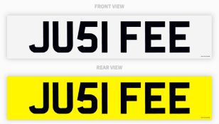 ''JU51 FEE'' NUMBER PLATE *NO VAT*