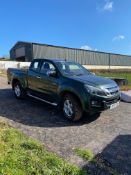 2015 ISUZU D-MAX YUKON E/C TWIN TURBO TD DARK GREEN PICK-UP, FSH *PLUS VAT*