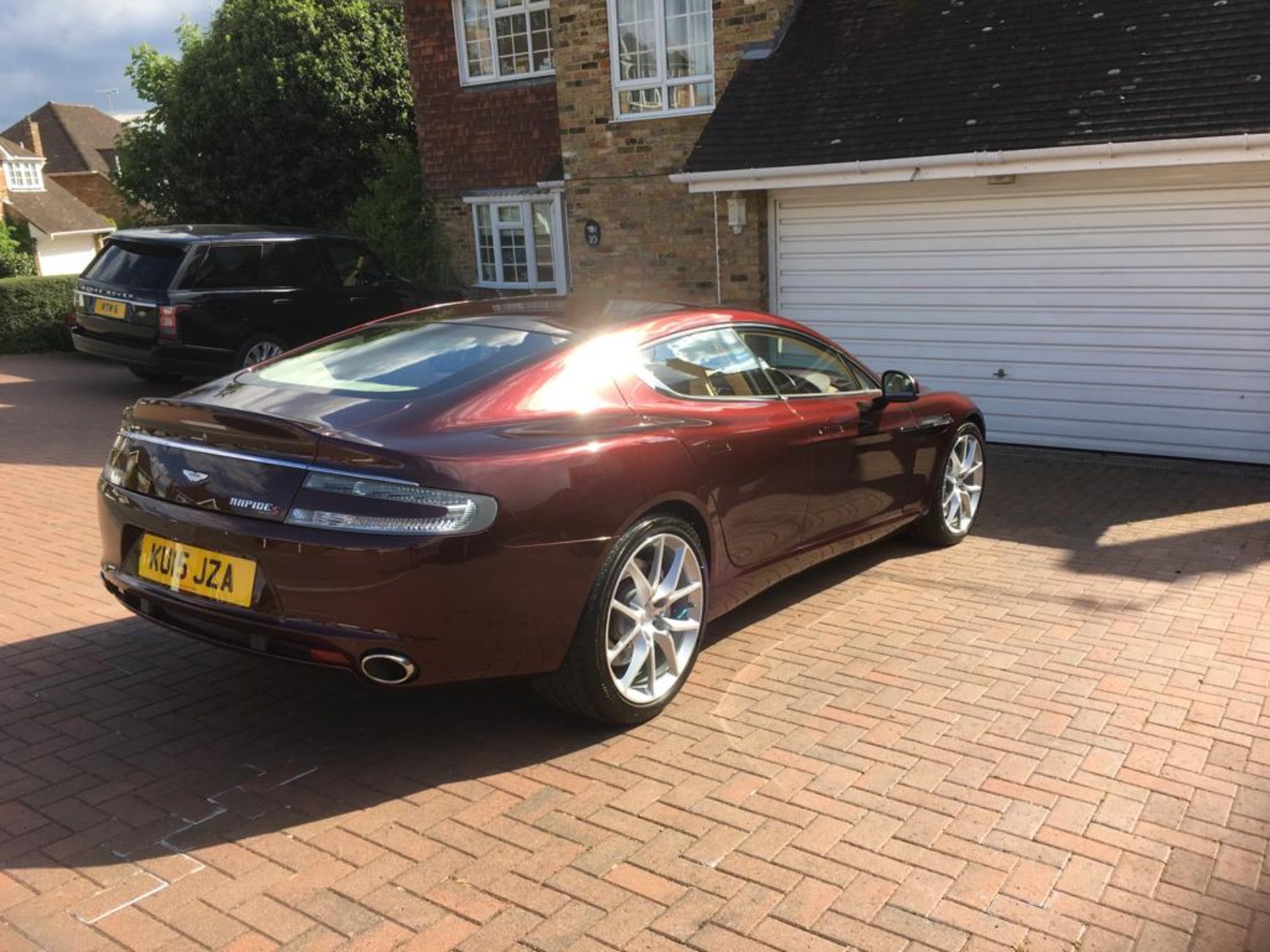 2015 ASTON MARTIN RAPIDE S V12 AUTO RED HATCHBACK, 15400 MILES, SHOWROOM CONDITION - Image 2 of 22