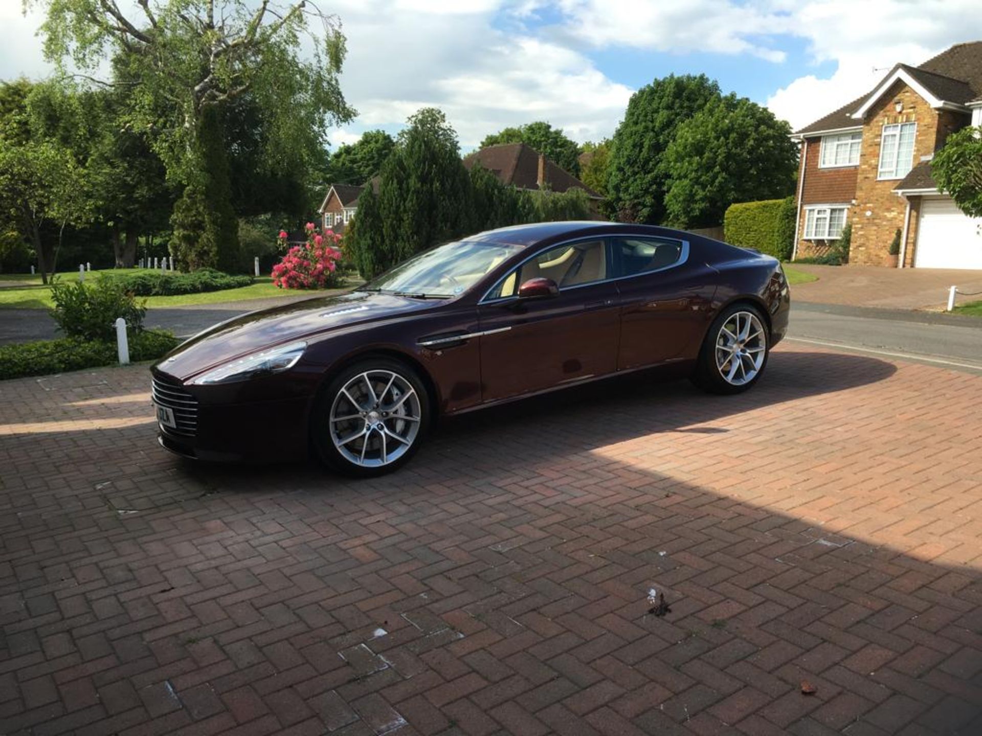 2015 ASTON MARTIN RAPIDE S V12 AUTO RED HATCHBACK, 15400 MILES, SHOWROOM CONDITION - Image 5 of 22