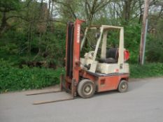 Nissan PH02A15U Gas Forklift, 1.5 Tonne Capacity, Duplex Mast *PLUS VAT*