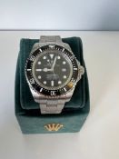 ROLEX OYSTER PERPETUAL DATE WATCH, C/W BOX *NO VAT*