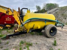 Fraser Single Axle Slurry Tanker, Tows Well *PLUS VAT*