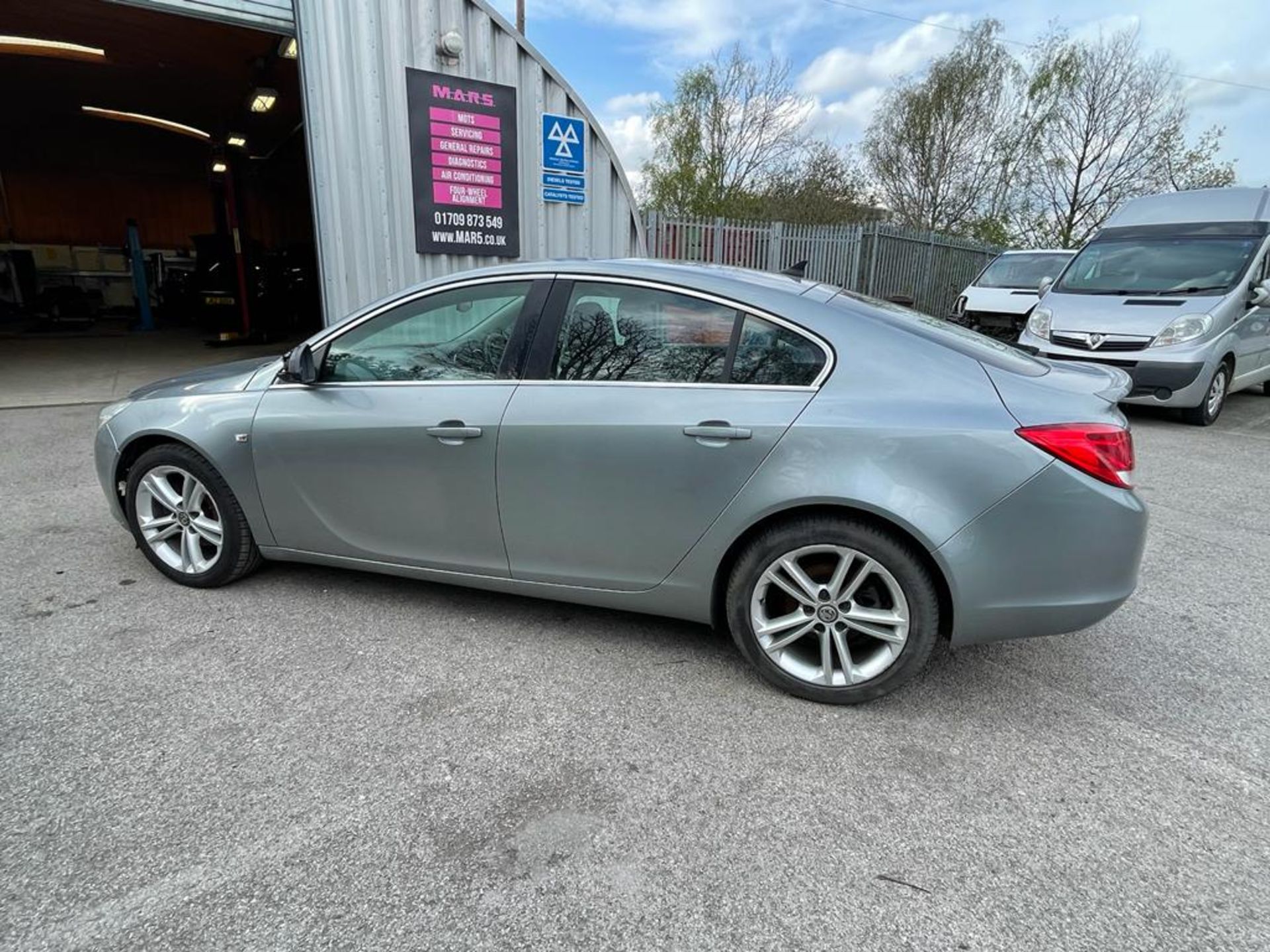 2010 VAUXHALL INSIGNIA SRI 158 CDTI SILVER HATCHBACK, 135k miles *no vat* - Image 5 of 12