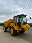 HYDREMA 10 TON DUMPER FULL GLASS CAB, GREEN AND ORANGE FLASHING BECON *PLUS VAT*