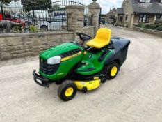 JOHN DEERE X300R RIDE ON LAWN MOWER *PLUS VAT*