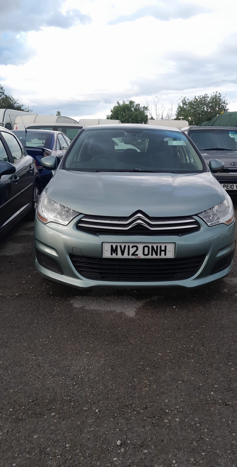 2012 CITROEN C4 VTR 1.6 HDI GREY HATCHBACK, 126K MILES *NO VAT* - Image 2 of 4