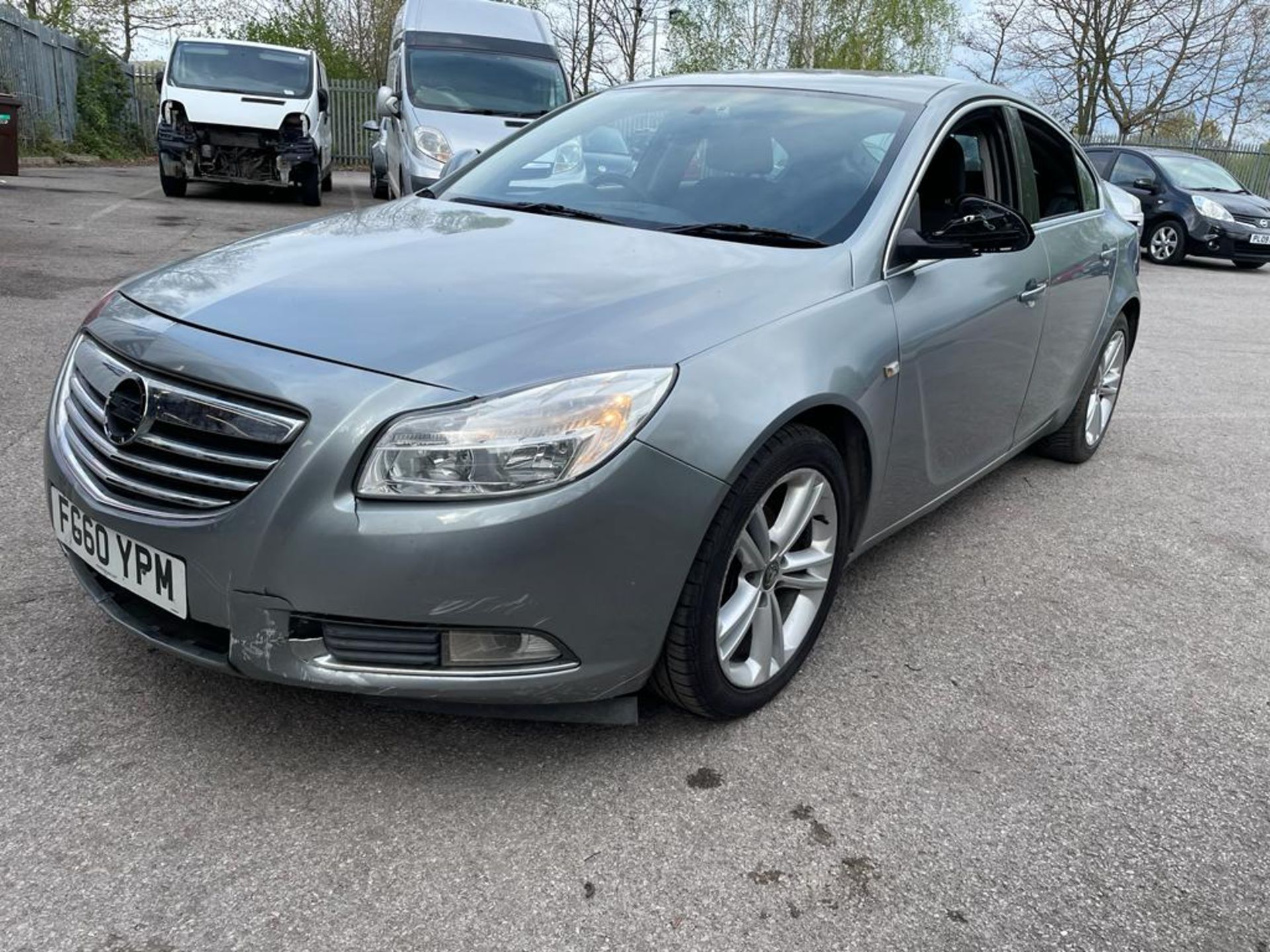 2010 VAUXHALL INSIGNIA SRI 158 CDTI SILVER HATCHBACK, 135k miles *no vat* - Image 3 of 12