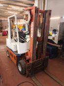 NISSAN 2.5 TON DIESEL FORKLIFT - WORKING AS IT SHOULD, IN DAILY USE *NO VAT*