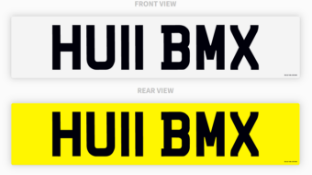 "HU11 BMX", PRIVATE NUMBER PLATE, CURRENTLY ON RETENTION UNTIL 15/02/2028 *NO VAT*