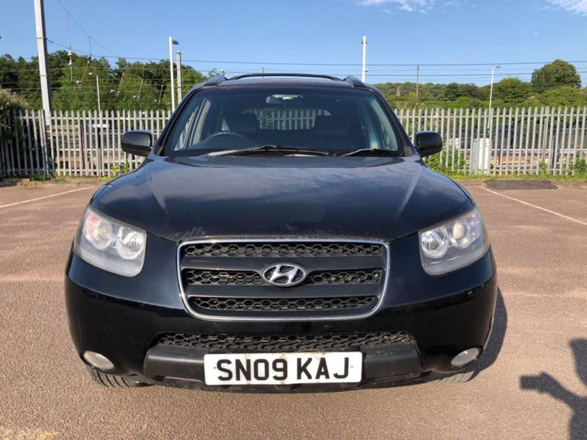 2009 HYUNDAI SANTA FE AUTO 7 SEATER BLACK ESTATE, 2.2 DIESEL ENGINE, 136K MILES *NO VAT* - Image 2 of 14