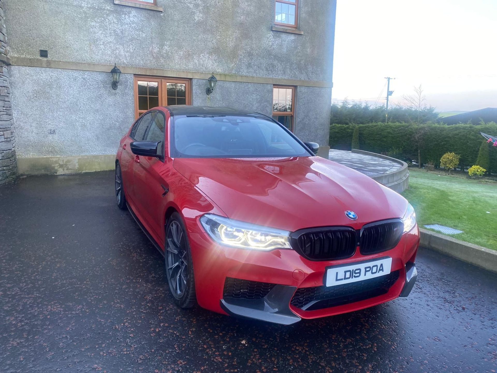 2019 BMW M5 COMPETITION AUTO RED SALOON, 18K MILES, SPECIAL ORDER RED, ONLY 4 IN THE UK *NO VAT* - Image 2 of 8