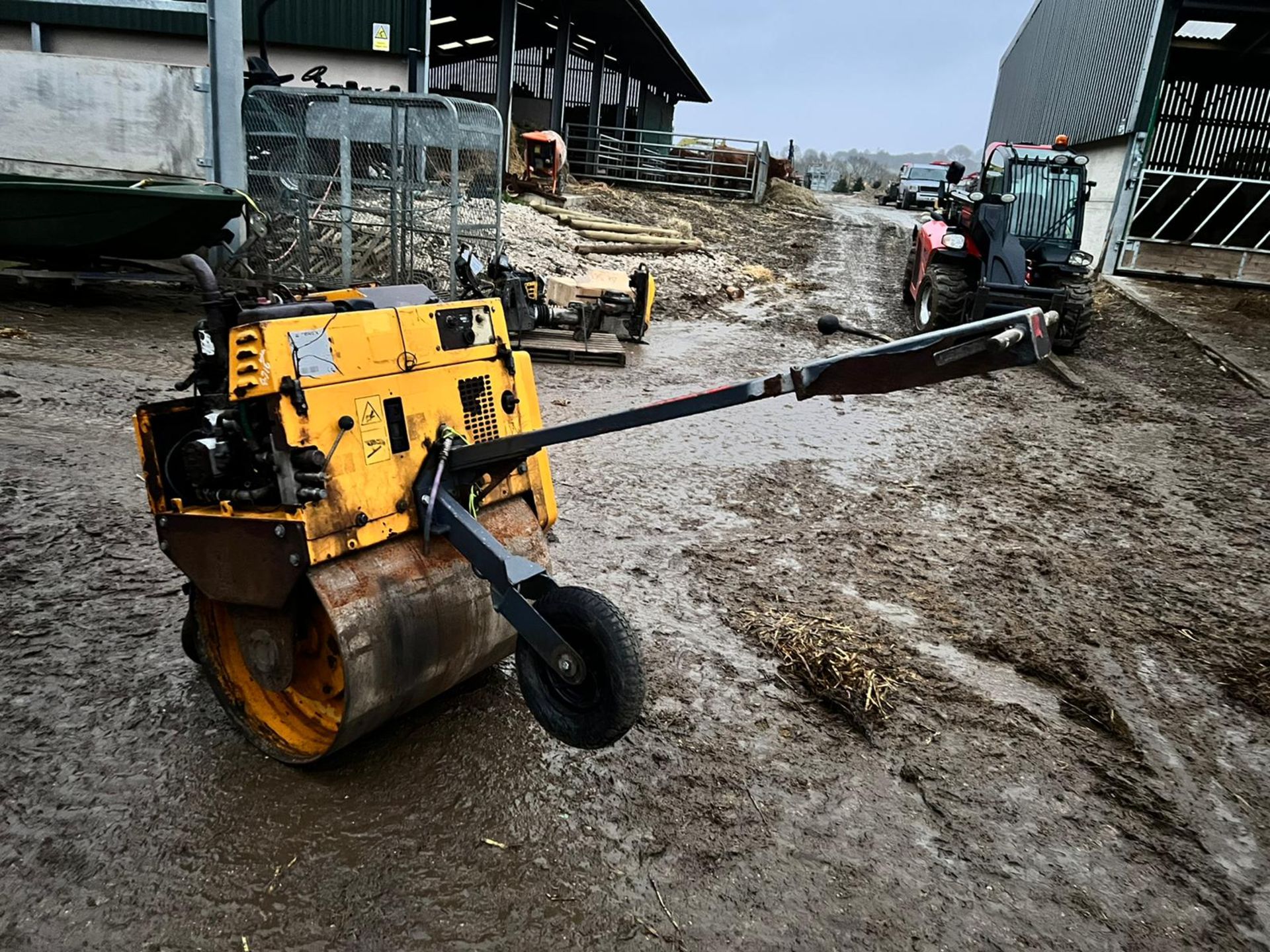 2015 TEREX MBR71 F/R DIESEL PEDESTRIAN SINGLE DRUM VIBRATING ROLLER, UNTESTED *PLUS VAT* - Image 2 of 11