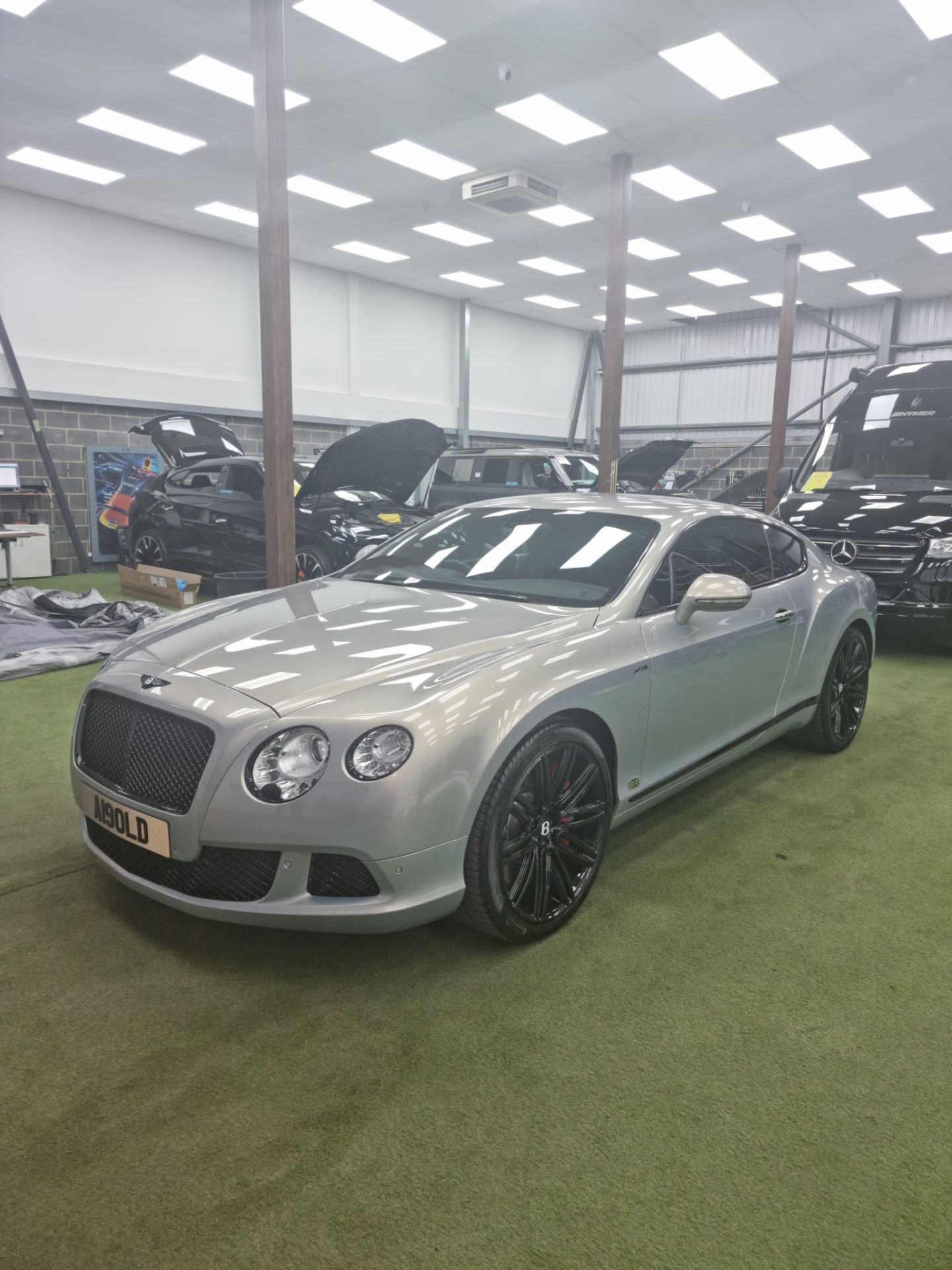 DCL - 2013 BENTLEY CONTINENTAL GT SPEED AUTO GREY COUPE, 56k miles, 626 BHP, 5998 cc PETROL - Image 9 of 16