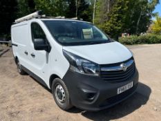 2016/65 VAUXHALL VIVARO 2900 BT CDTI ECOFLEX SS WHITE PANEL VAN, 33K MILES WITH FULL SERVICE HISTORY